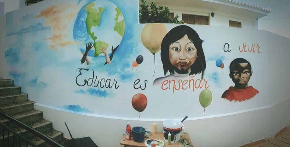 Mural entrada